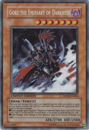 Gorz the Emissary of Darkness - RP02-EN000 - Secret Rare available at 401 Games Canada