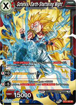 Gotenks, Earth-Shattering Might - BT11-003 - Super Rare (Reprint) available at 401 Games Canada