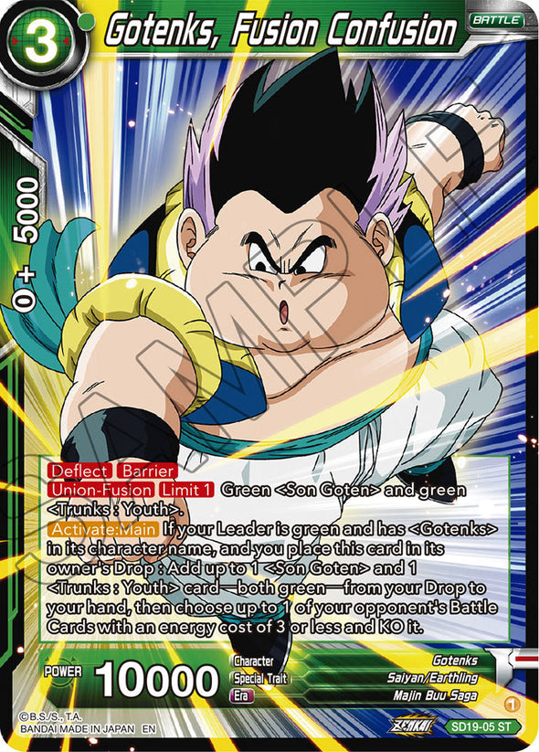 Gotenks, Fusion Confusion - SD19-05 - Starter Rare available at 401 Games Canada