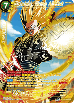 Gotenks, Going All-Out - BT10-110 - Special Rare (SPR) (Reprint) available at 401 Games Canada