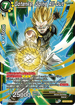 Gotenks, Going All-Out - BT10-110 - Super Rare available at 401 Games Canada