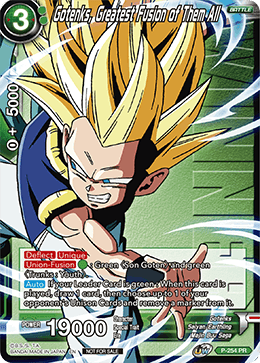 Gotenks, Greatest Fusion of Them All - P-254 - Tournament Promo (Winner Stamped) available at 401 Games Canada