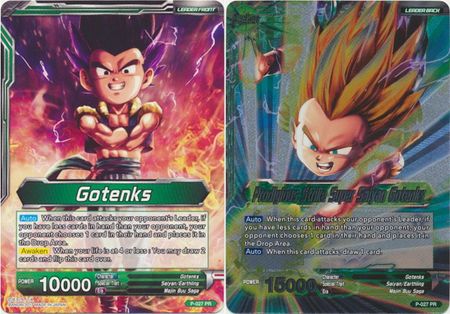 Gotenks // Prodigious Strike Super Saiyan Gotenks - P-027 - Promo (Foil) available at 401 Games Canada