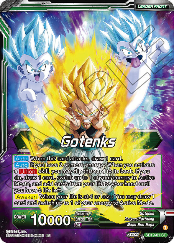 Gotenks // SS3 Gotenks, Extravagant Assault Returns - SD19-01 - Starter Rare available at 401 Games Canada