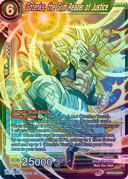 Gotenks, the Grim Reaper of Justice - EX13-16 - Expansion Rare (Foil) available at 401 Games Canada