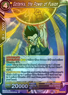 Gotenks, the Power of Fusion - BT10-112 - Rare (FOIL) available at 401 Games Canada