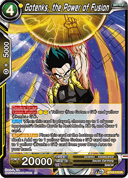 Gotenks, the Power of Fusion - BT10-112 - Rare available at 401 Games Canada