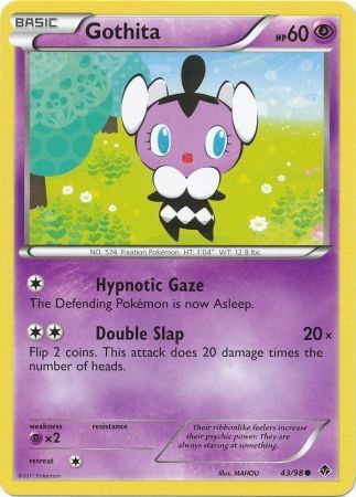 Gothita - 43/98 - Common available at 401 Games Canada