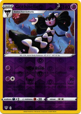 Gothitelle - 075/189 - Rare - Reverse Holo available at 401 Games Canada