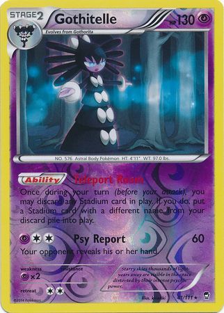 Gothitelle - 41/111 - Rare - Reverse Holo available at 401 Games Canada