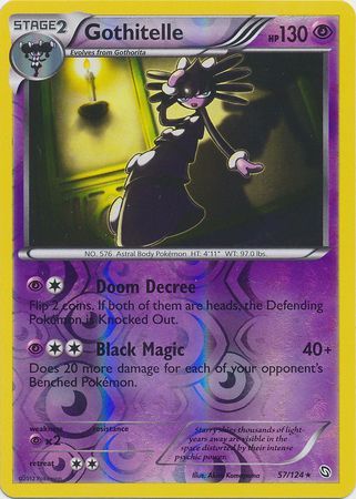 Gothitelle - 57/124 - Rare - Reverse Holo available at 401 Games Canada