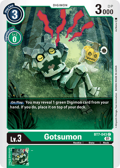 Gotsumon - BT7-043 - Common available at 401 Games Canada