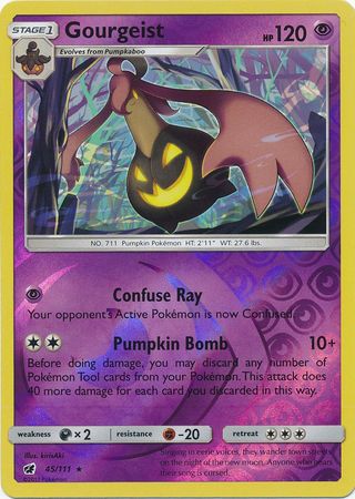 Gourgeist - 45/111 - Rare - Reverse Holo available at 401 Games Canada