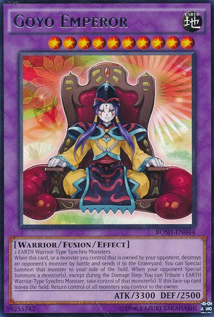 Goyo Emperor - BOSH-EN044 - Rare - Unlimited available at 401 Games Canada