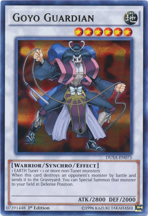 Goyo Guardian - DUSA-EN075 - Ultra Rare - 1st Edition available at 401 Games Canada