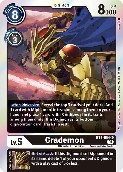 Grademon - BT9-064 - Rare available at 401 Games Canada