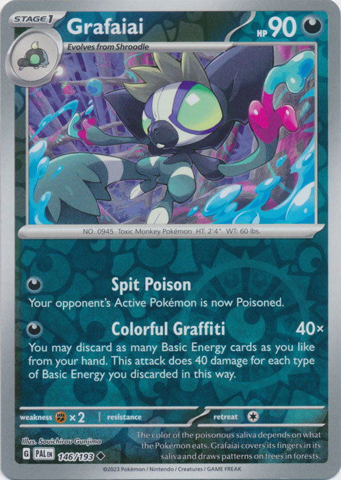 Grafaiai - 146/193 - Uncommon - Reverse Holo available at 401 Games Canada