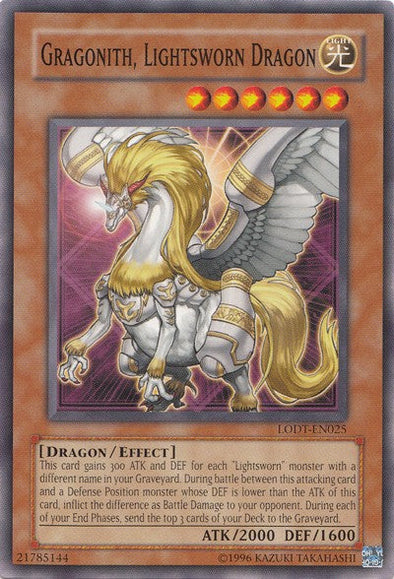 Gragonith, Lightsworn Dragon - LODT-EN025 - Common - Unlimited available at 401 Games Canada