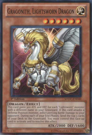 Gragonith, Lightsworn Dragon - SDDC-EN010 - Common - 1st Edition available at 401 Games Canada