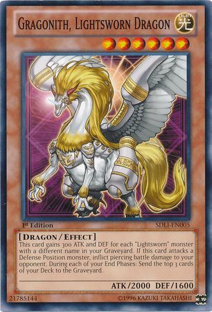 Gragonith, Lightsworn Dragon - SDLI-EN005 - Common - 1st Edition available at 401 Games Canada