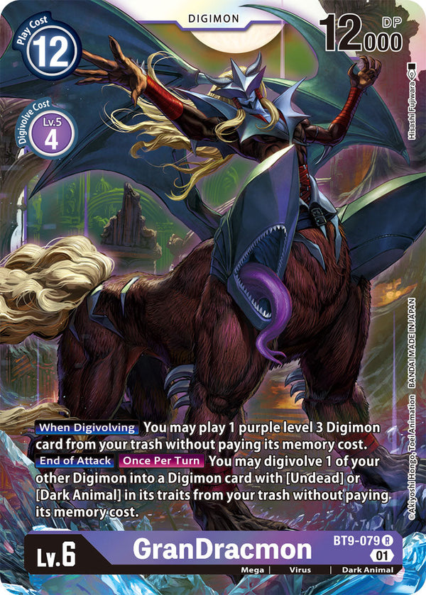 GranDracmon - BT9-079 - Rare available at 401 Games Canada
