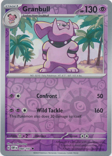 Granbull - 088/197 - Uncommon - Reverse Holo available at 401 Games Canada