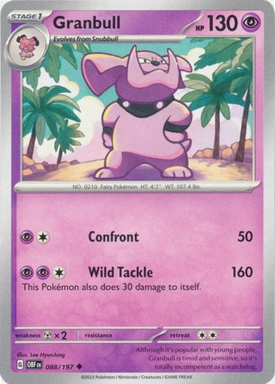 Granbull - 088/197 - Uncommon available at 401 Games Canada