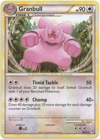 Granbull - 26/95 - Rare available at 401 Games Canada