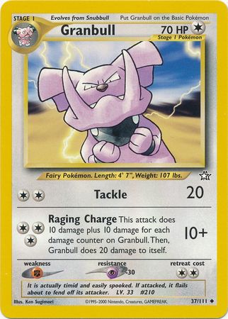 Granbull - 37/111 - Uncommon - Unlimited available at 401 Games Canada