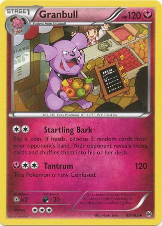 Granbull - 99/162 - Uncommon available at 401 Games Canada