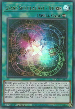 Grand Spiritual Art - Ichirin - SDCH-EN019 - Ultra Rare - 1st Edition available at 401 Games Canada