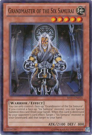 Grandmaster of the Six Samurai - BATT-EN016 - Starfoil Rare available at 401 Games Canada