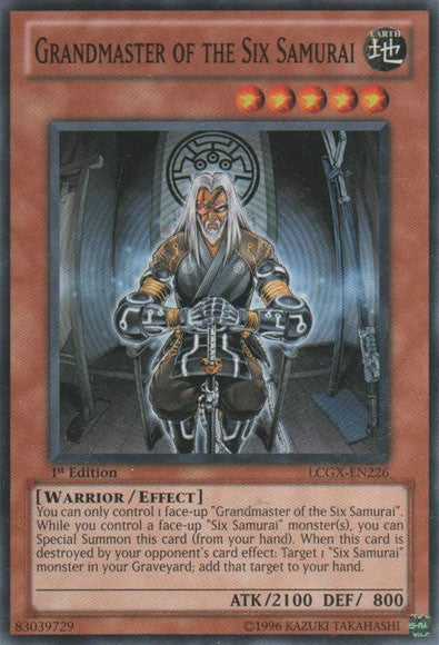 Grandmaster of the Six Samurai - LCGX-EN226 - Common - 1st Edition available at 401 Games Canada