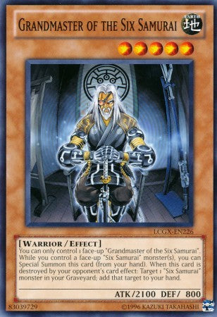 Grandmaster of the Six Samurai - LCGX-EN226 - Common - Unlimited available at 401 Games Canada
