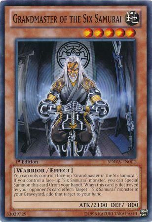 Grandmaster of the Six Samurai - SDWA-EN002 - Common - 1st Edition available at 401 Games Canada