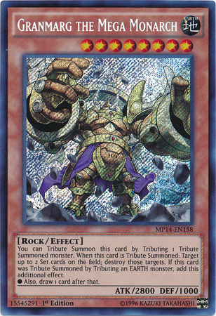 Granmarg the Mega Monarch - MP14-EN158 - Secret Rare - 1st Edition available at 401 Games Canada