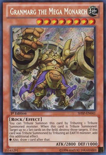 Granmarg the Mega Monarch - SHSP-EN041 - Secret Rare - 1st Edition available at 401 Games Canada