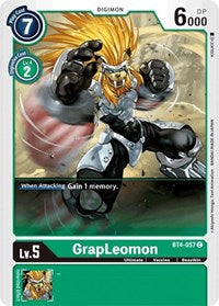 GrapLeomon - BT4-057 - Common available at 401 Games Canada