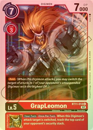 GrapLeomon (Foil) - BT11-014 - Uncommon available at 401 Games Canada