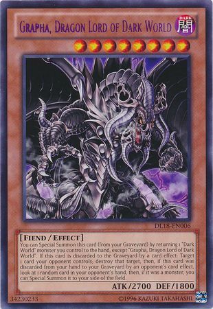 Grapha, Dragon Lord of Dark World - DL18-EN006 - Rare available at 401 Games Canada