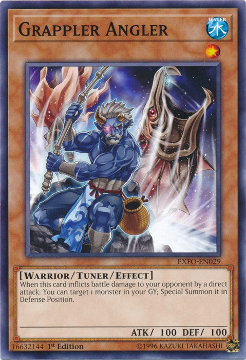 Grappler Angler - EXFO-EN029 - Common - 1st Edition available at 401 Games Canada