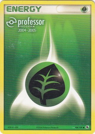 Grass Energy - 104/109 - Promo (Professor Program 2004-05) available at 401 Games Canada
