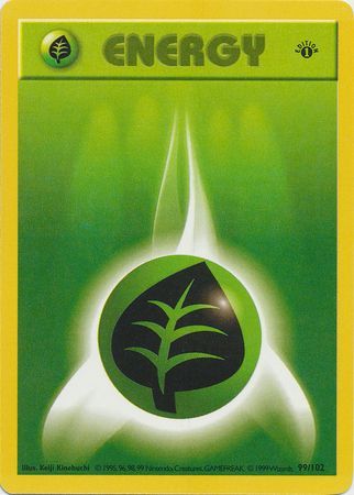 Grass Energy - 99/102 - Common - 1st Edition available at 401 Games Canada