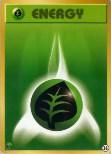 Grass Energy (Japanese) - 26 - Promo (Chikorita Half Deck) available at 401 Games Canada