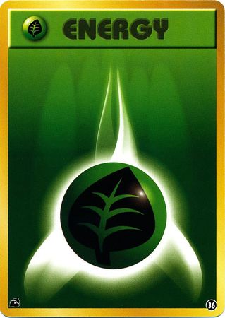 Grass Energy (Japanese) - 36 - Promo (Bulbasaur Deck VHS) available at 401 Games Canada