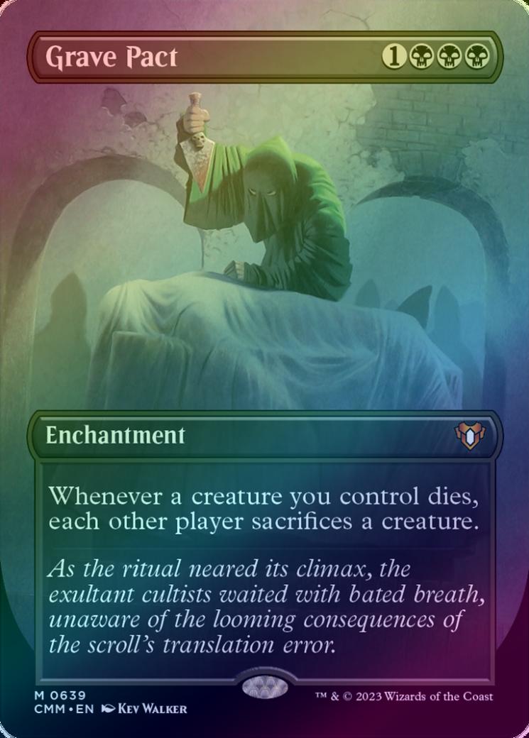 401 Games Canada - Grave Pact - Borderless (Foil) (CMM) 401 Games Canada - Grave Pact - Borderless (Foil) (CMM)