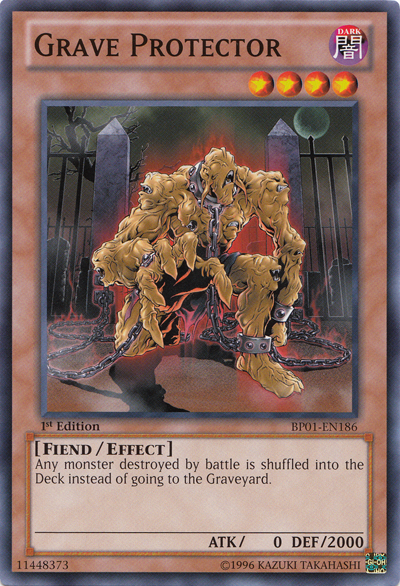 Grave Protector - BP01-EN186 - Common - 1st Edition available at 401 Games Canada
