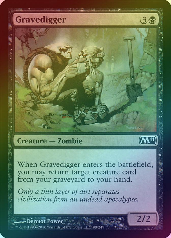 Gravedigger (Foil) (M11) available at 401 Games Canada