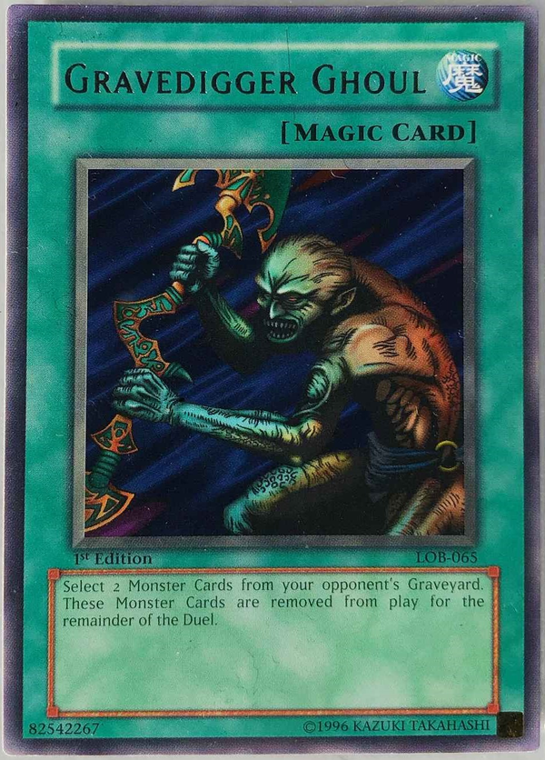 Gravedigger Ghoul - LOB-065 - Rare - 1st Edition available at 401 Games Canada
