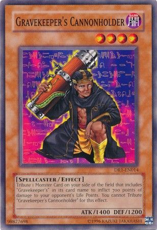 Gravekeeper's Cannonholder - DR1-EN014 - Common available at 401 Games Canada